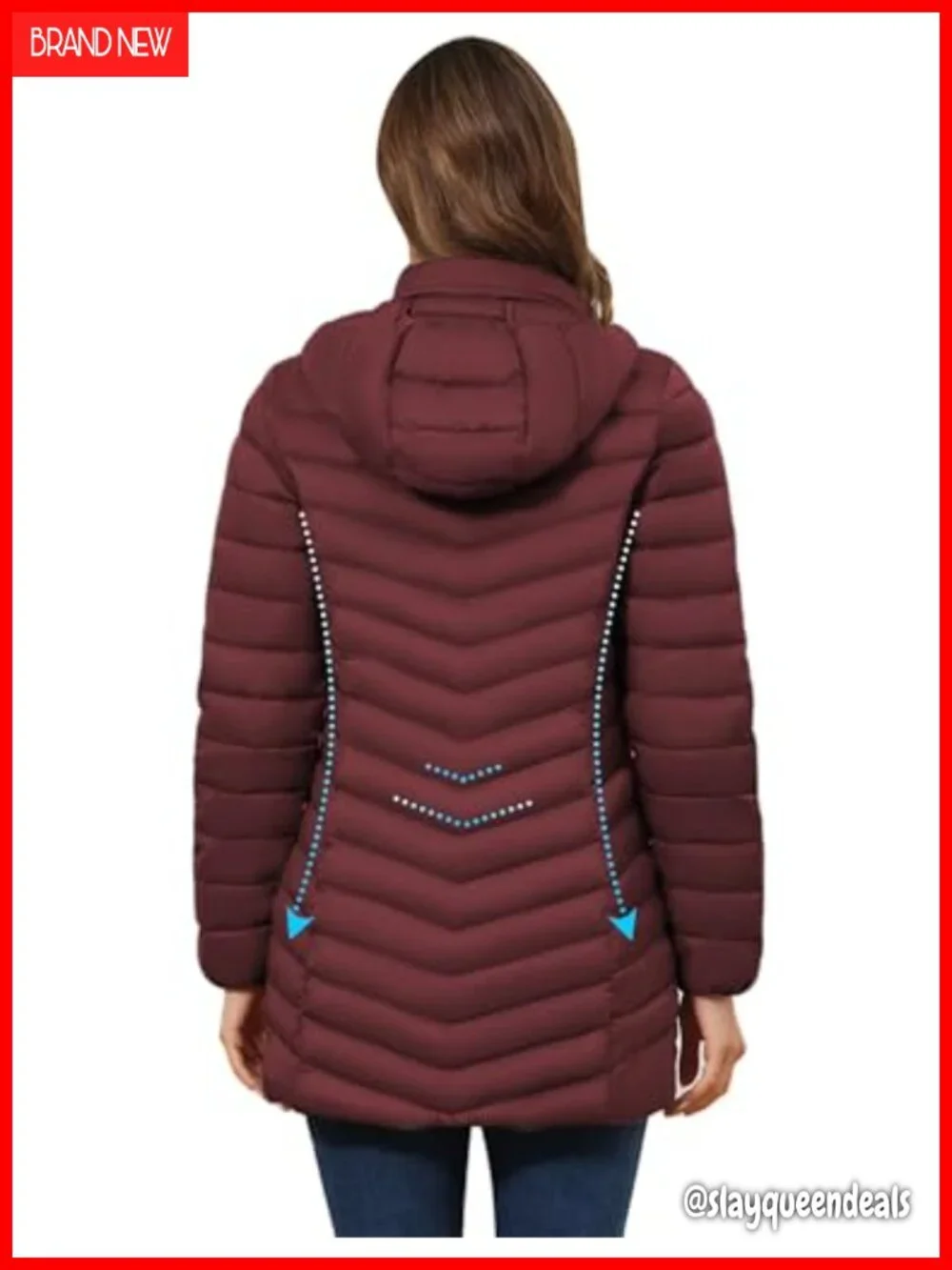 Lightweight Packable Puffer Jacket with Detachable Hood